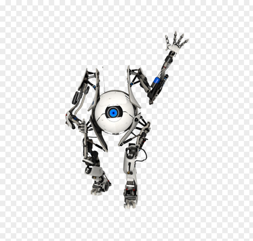 Portal 2 Logo Robot Modron Half-Life PNG
