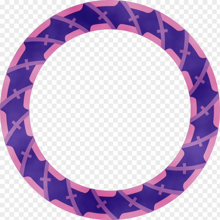 Purple Violet Pink Circle Bangle PNG