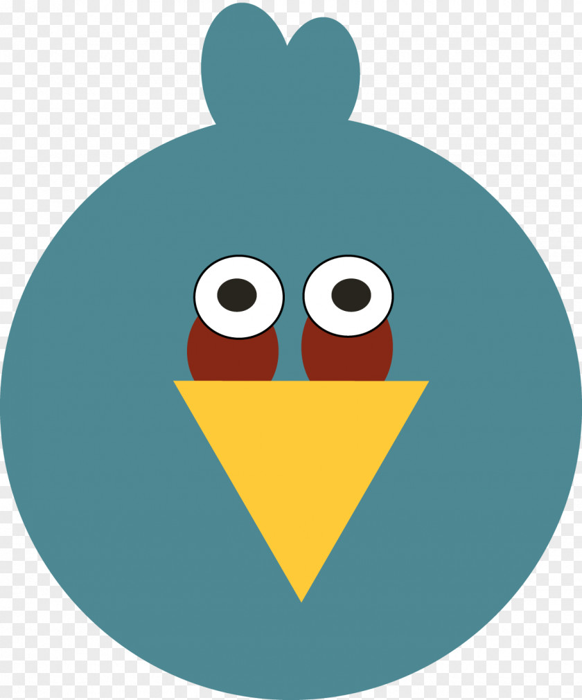 Angry Birds Blue Beak Clip Art PNG
