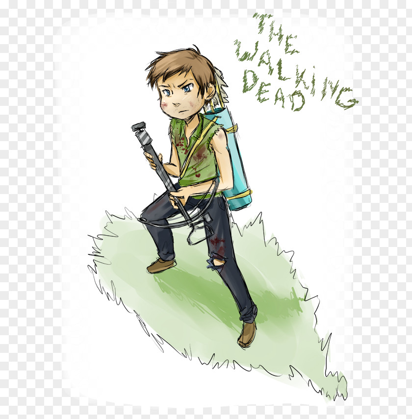 Daryl Dixon Costume Design Cartoon Legendary Creature PNG