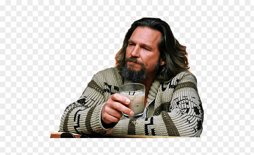 Lebowski Jeff Bridges The Big Dude White Russian PNG