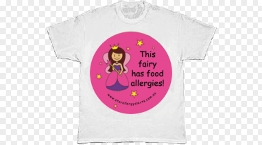 Baby Fairy T-shirt Food Allergy Anaphylaxis PNG