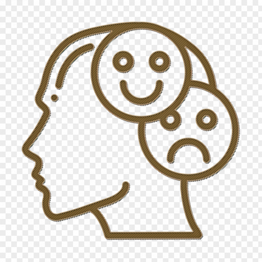 Brain Icon Bipolar Human Mind PNG