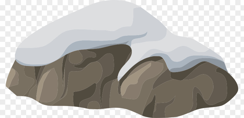 Snow Landscape Rock Clip Art PNG