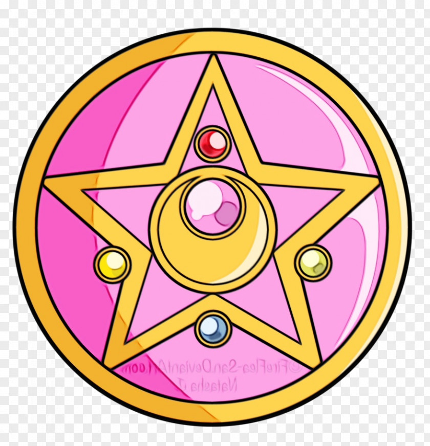 Triangle Sticker Circle Pink Symbol Clip Art PNG