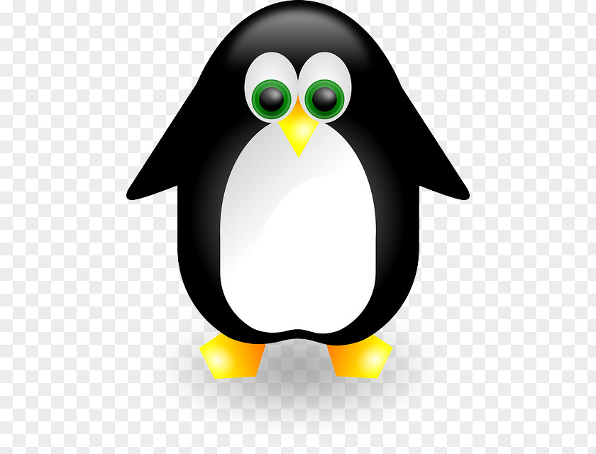 Cute Penguin Unix Tux Clip Art PNG