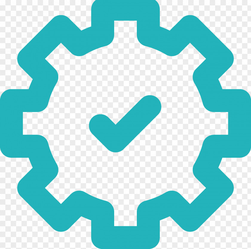 Gears Efficiency Symbol PNG