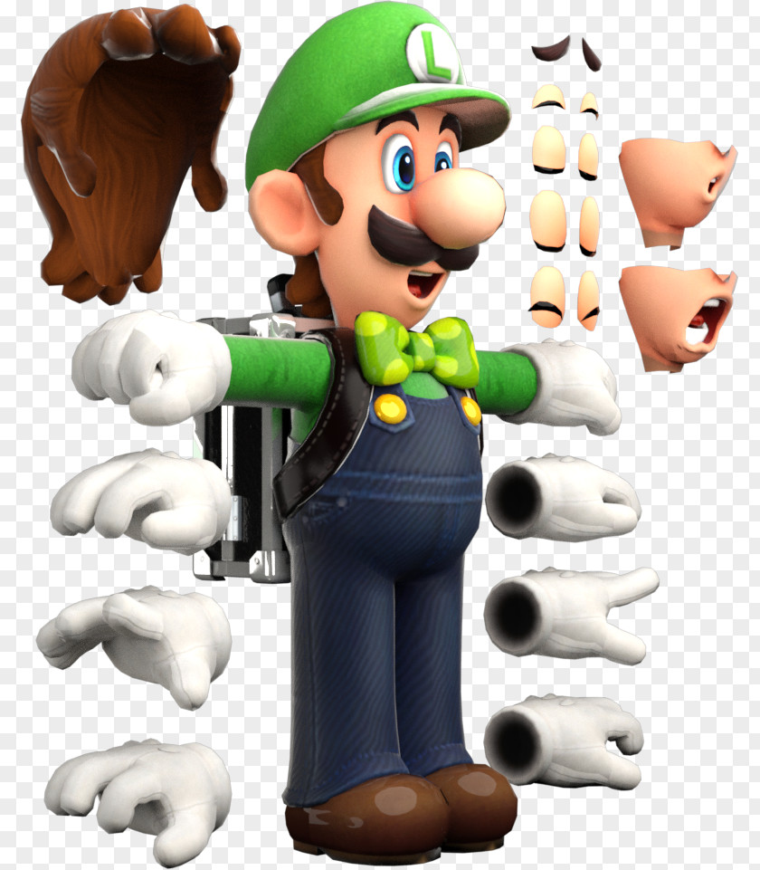 Luigi Super Mario Odyssey 3D World 64 Bros. PNG