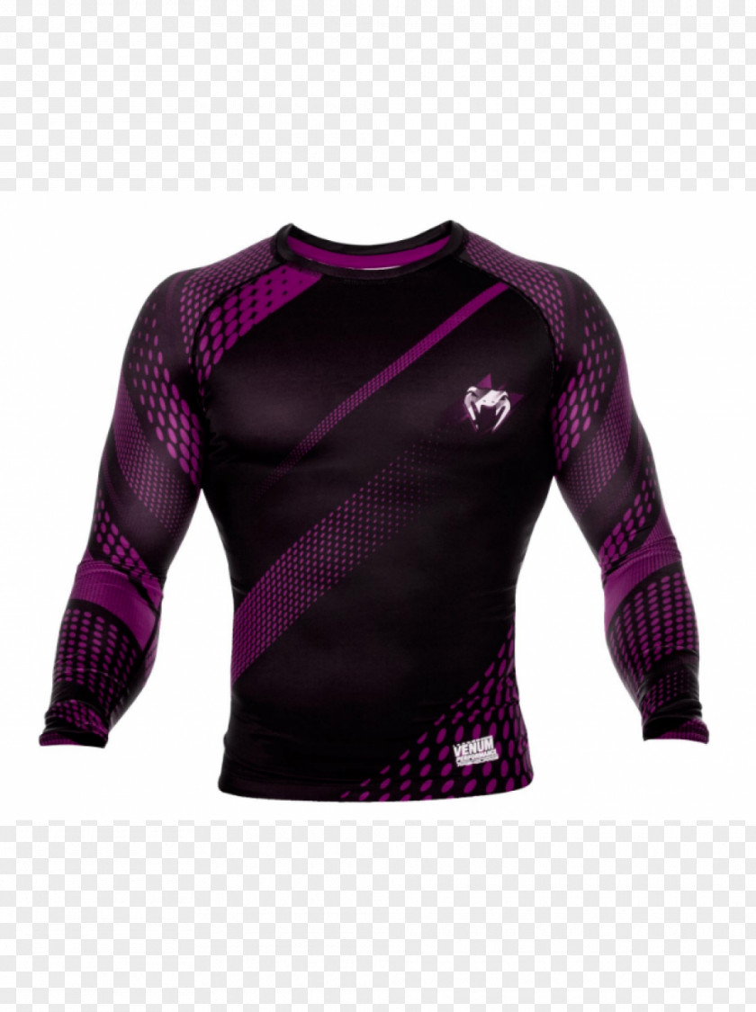 Sleeve Rash Guard Venum Boxing Mixed Martial Arts PNG