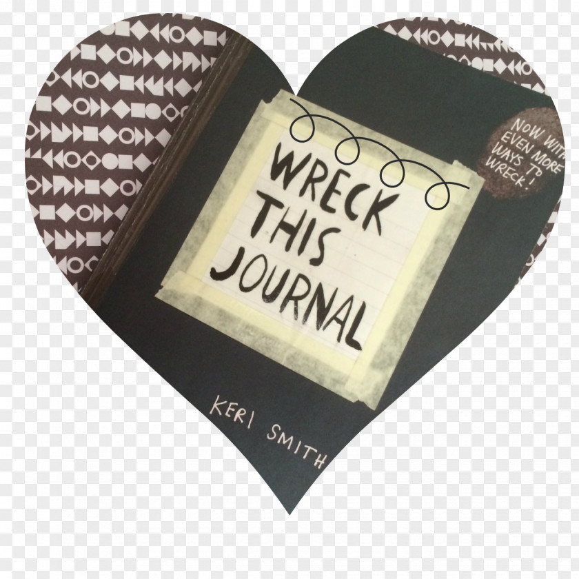 Torn Edges Wreck This Journal Paperback Keri Smith Font PNG