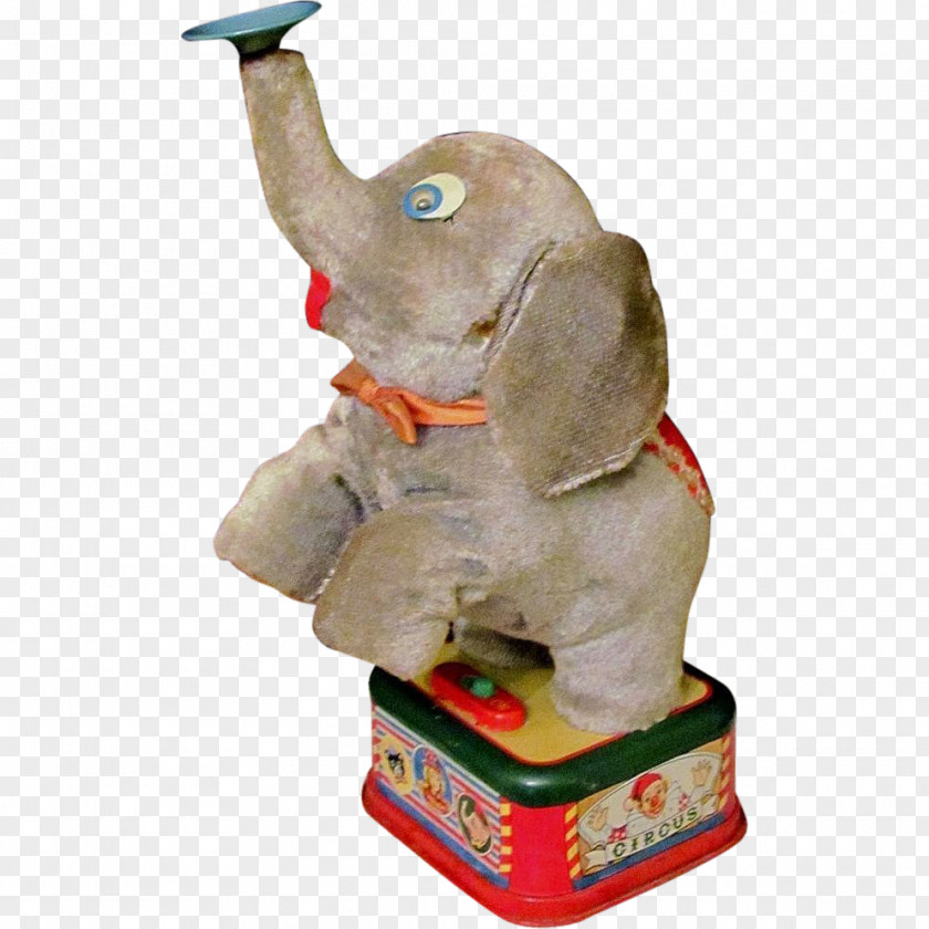 Toys Elephant Wind-up Toy Masudaya PNG