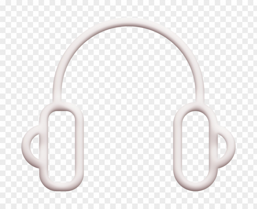 Metal Symbol Headset Icon Sound Streamline PNG