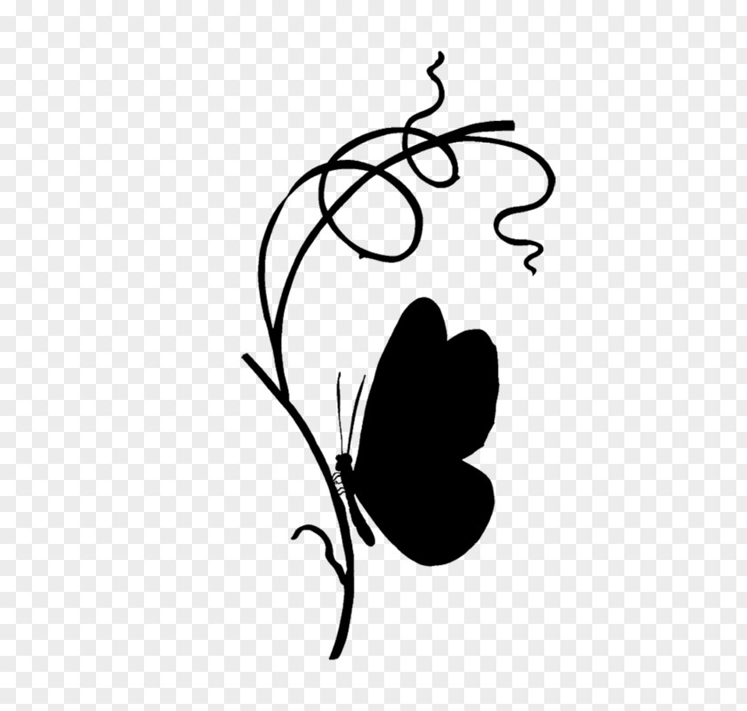 Brush-footed Butterflies Clip Art Insect Silhouette Leaf PNG
