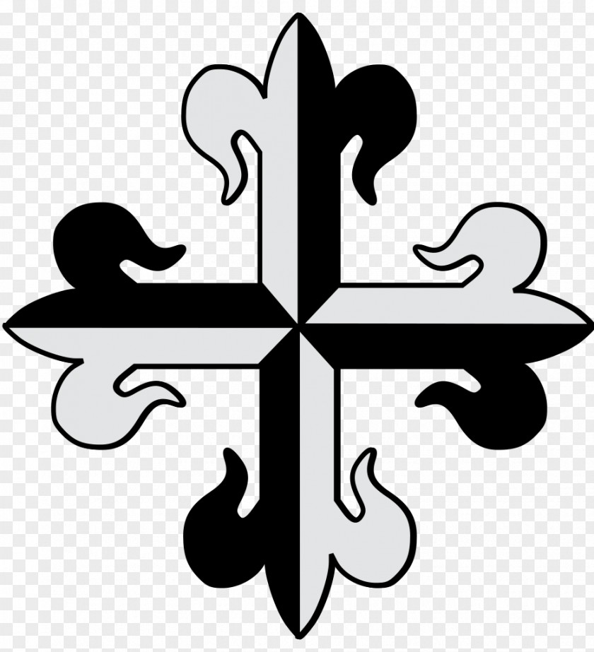 Decorative Summary Crosses In Heraldry Croce Domenicana PNG
