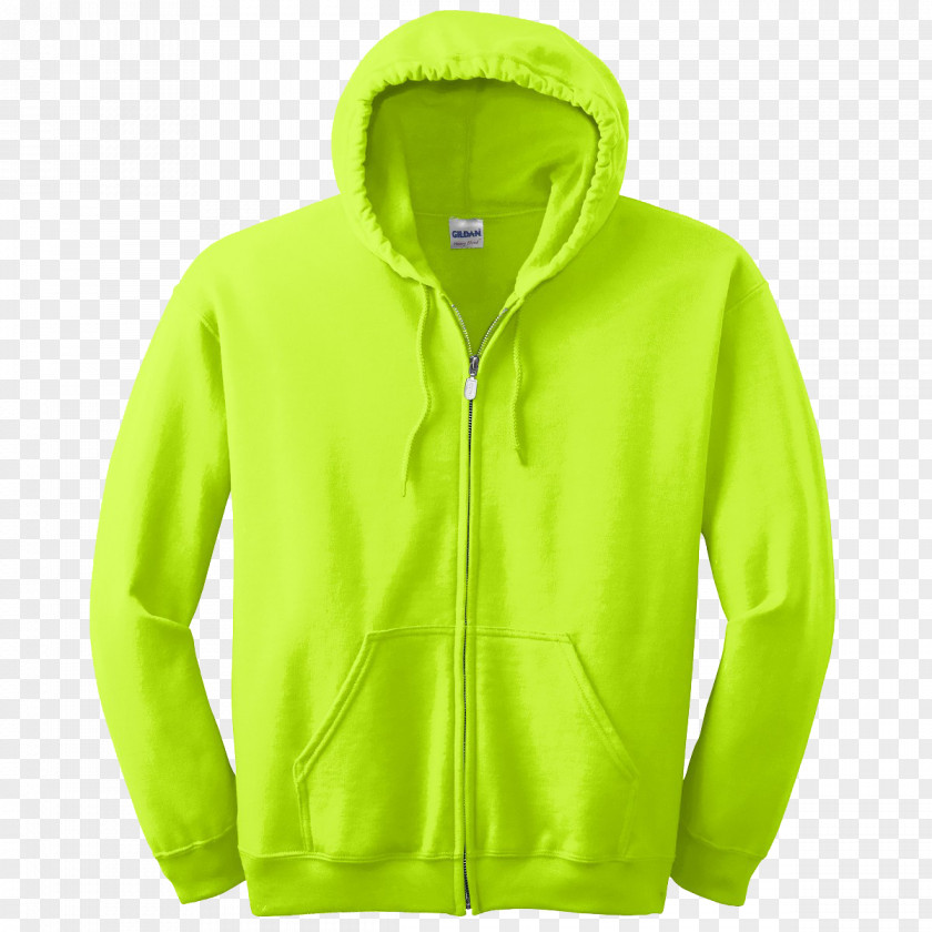 Hooded Hoodie T-shirt Gildan Activewear Zipper PNG