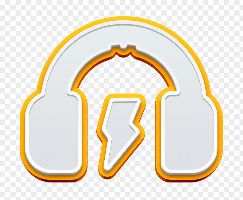 Rock And Roll Icon Headphones Audio PNG