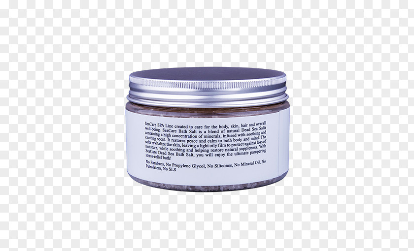 Bath Salt Cream Product PNG