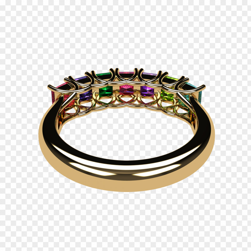 Diamond Stud Earrings Bracelet Birthstone Ring Bangle Gold PNG