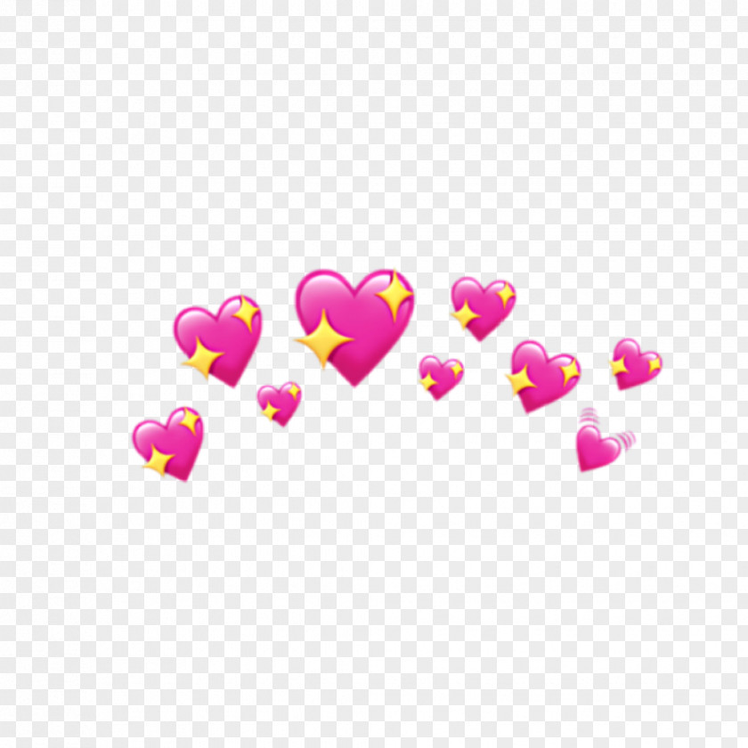 Love Petal Background Heart Emoji PNG