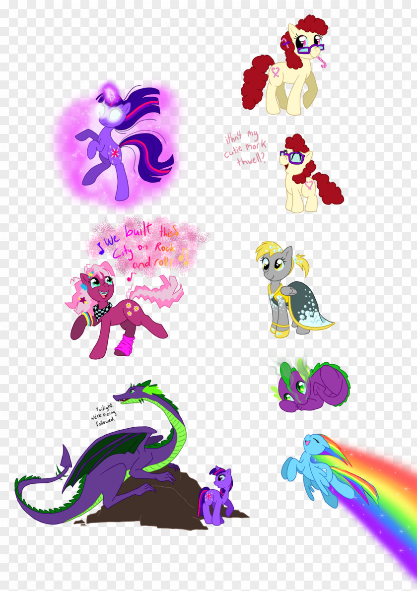 My Little Pony Rarity Twilight Sparkle Rainbow Dash PNG