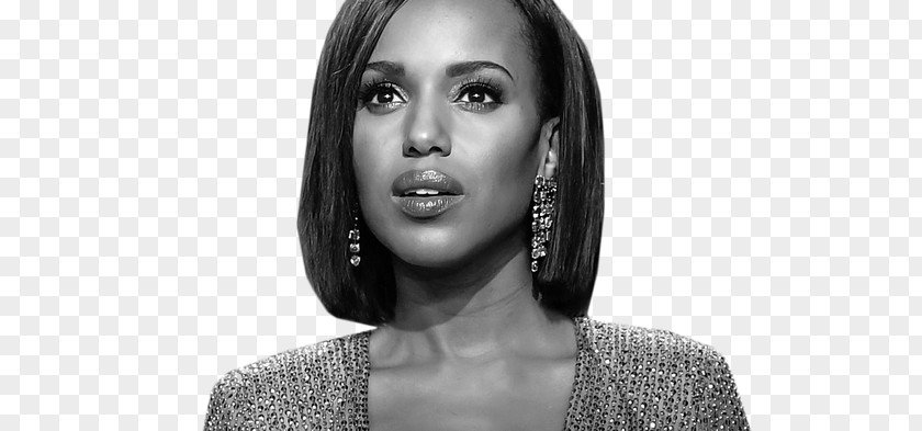 Primetime Emmy Award Kerry Washington Black And White Scandal Photography PNG