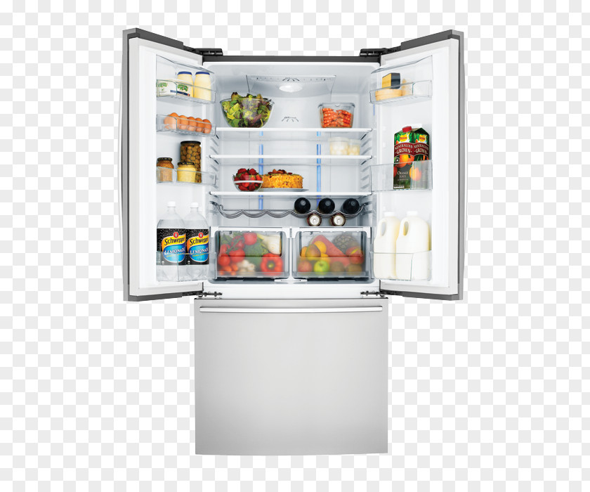 Refrigerator White-Westinghouse Home Appliance Washing Machines Kitchen PNG