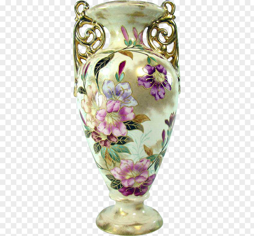 Vase Porcelain Urn Lilac Table-glass PNG