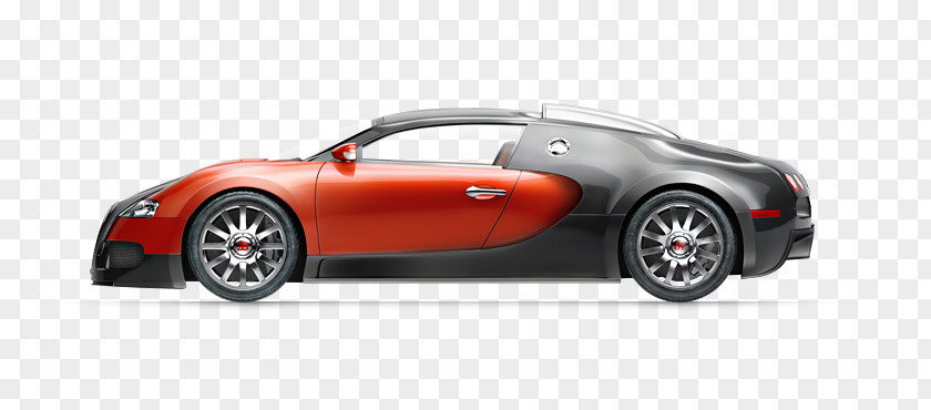 Bugatti Veyron Sports Car 8-cylinder Line PNG