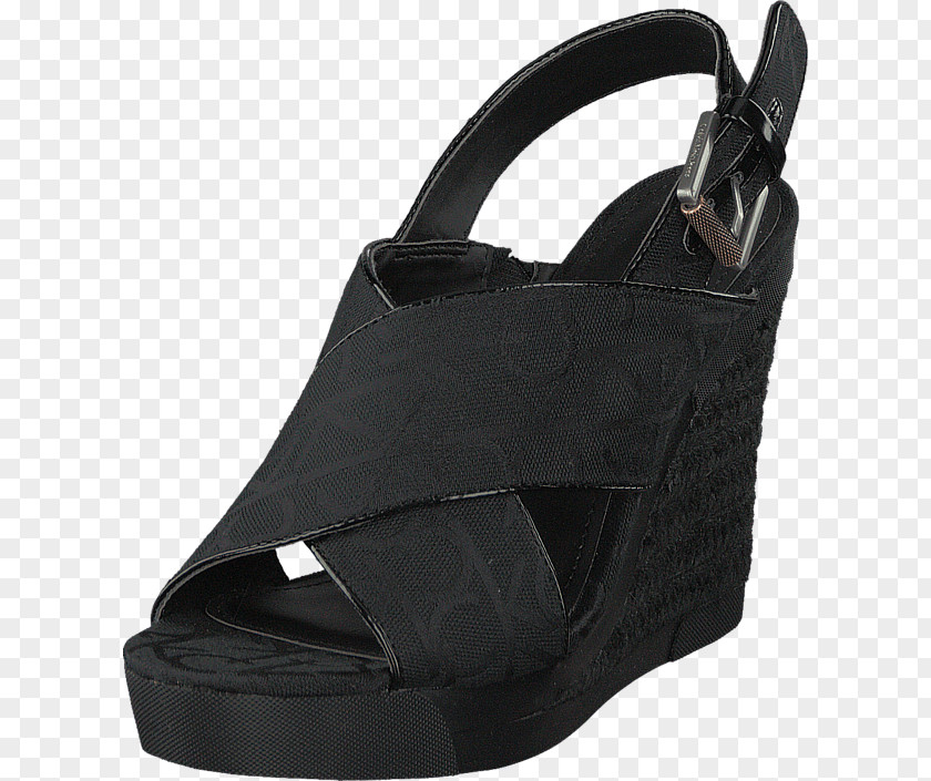 Calvin Klein Trademark Trust High-heeled Shoe Black Boot Sandal PNG
