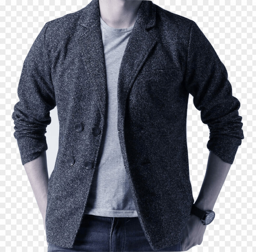Clean Clothes Blazer Cardigan Wool PNG