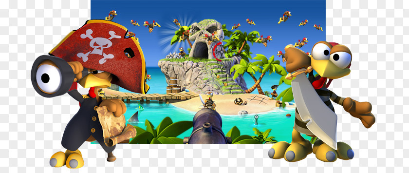 Crazy Chicken Pirates Director's Cut Teyon App Store PNG