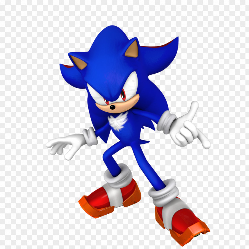 Dark Bule Sonic The Hedgehog Shadow Tails Silver PNG
