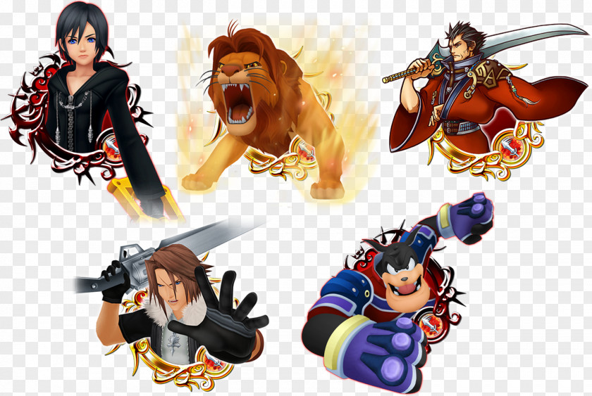 Kingdom Hearts Fiction Auron Character Figurine PNG