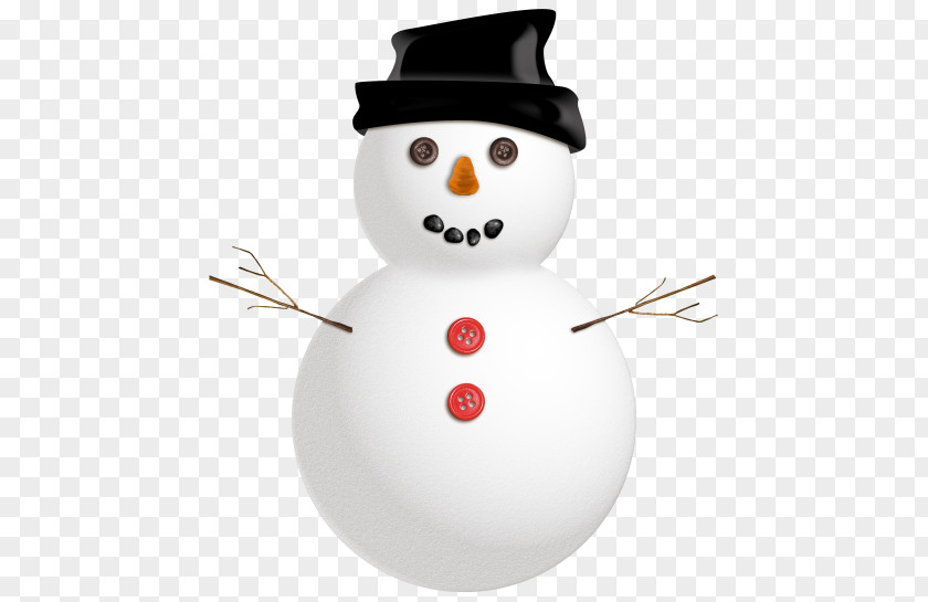 Pole Snowman Clip Art PNG