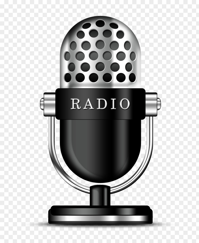 Radio Station Wireless Microphone Desktop Wallpaper PNG