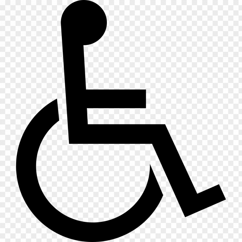 Wheelchair International Symbol Of Access Disability Disabled Parking Permit Sign PNG