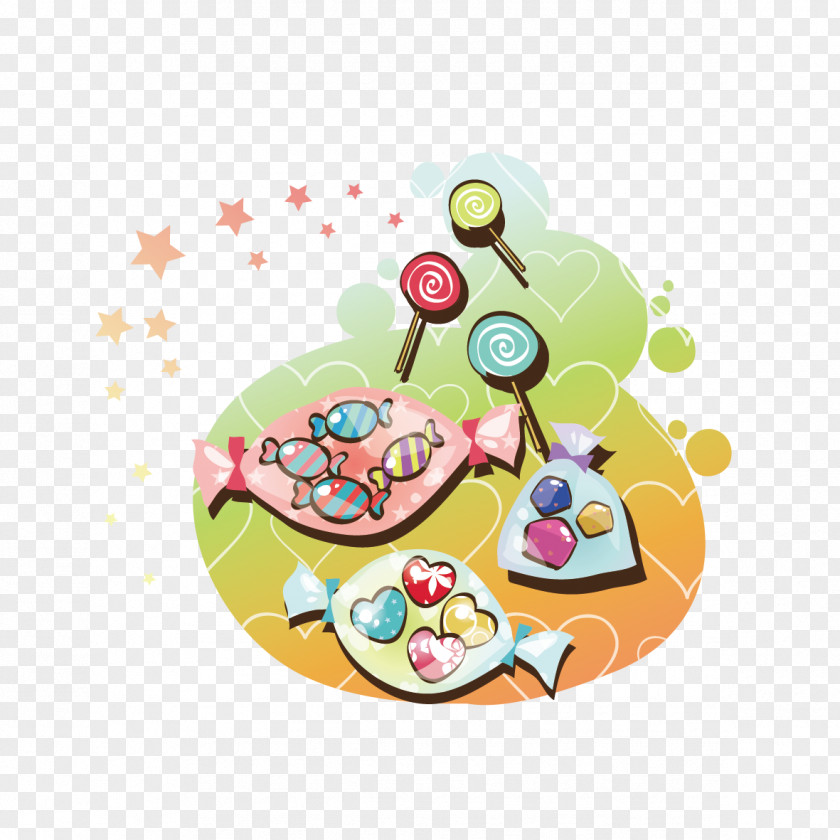 All Kinds Of Candy Clip Art PNG