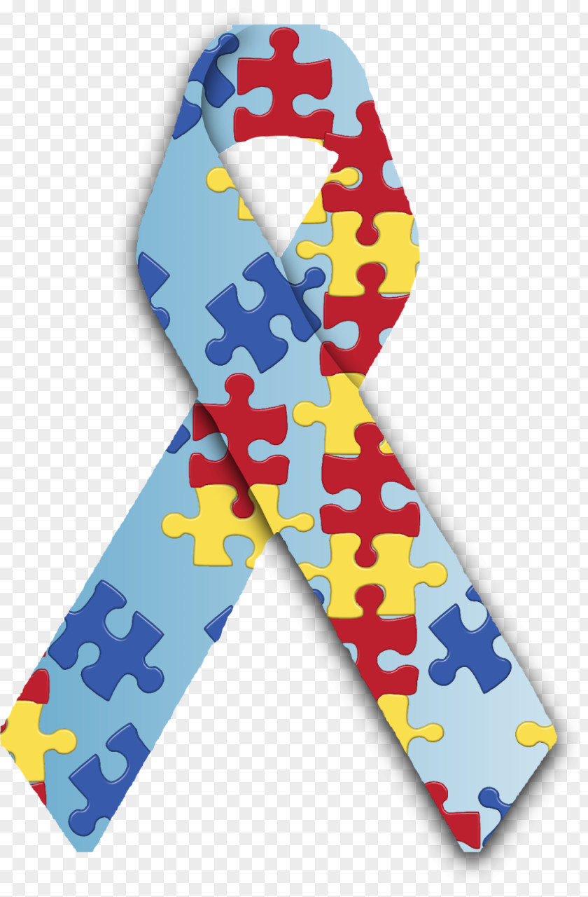 Autism Awareness Ribbon World Day Autistic Spectrum Disorders PNG