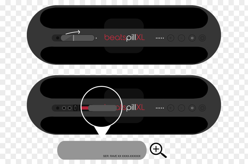 Beatbox Beats Electronics Serial Code Pill 2.0 Pill+ Headphones PNG