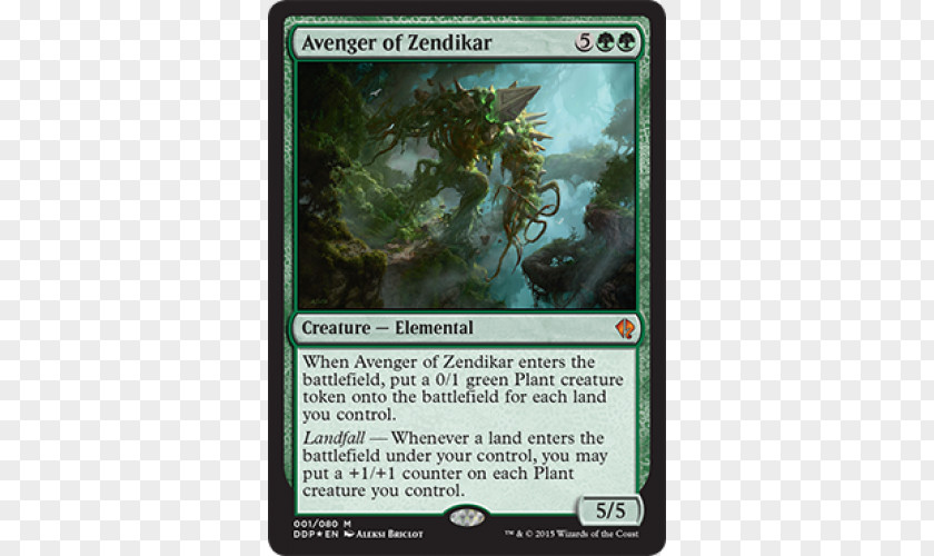 Magic: The Gathering Commander Avenger Of Zendikar Duel Decks: Vs. Eldrazi PNG