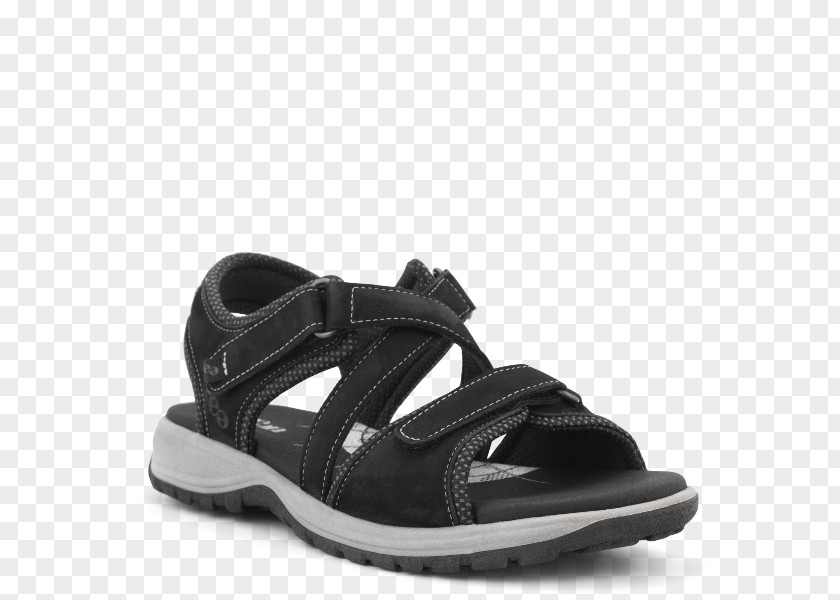 Sandal Slipper Shoe Foot Black PNG