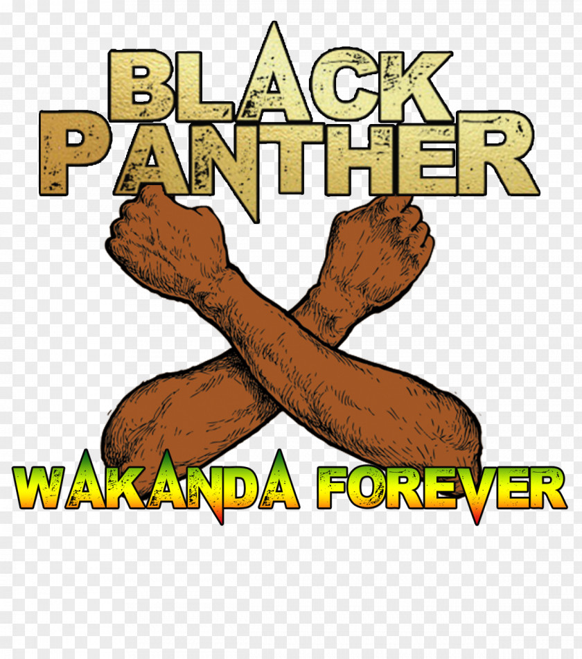 Strong Arm Black Panther Wakanda Clip Art PNG