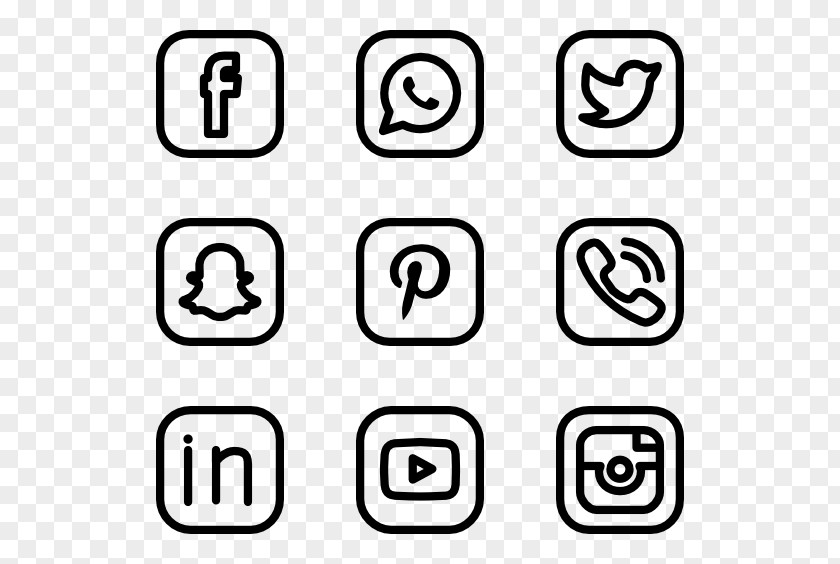 Social Media Marketing Vector PNG
