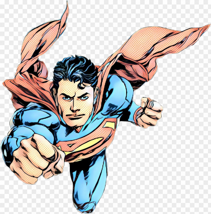 Superman Illustration Cartoon Fiction PNG
