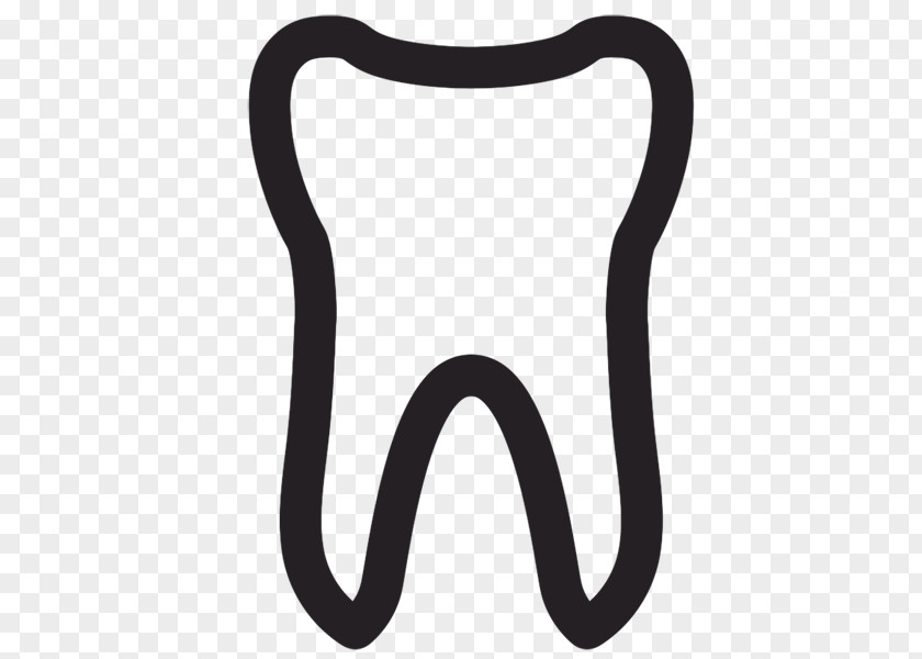 Tooth Black Logo Font PNG