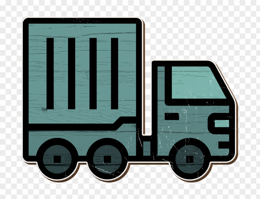 Trucking Icon Cargo Truck Car PNG