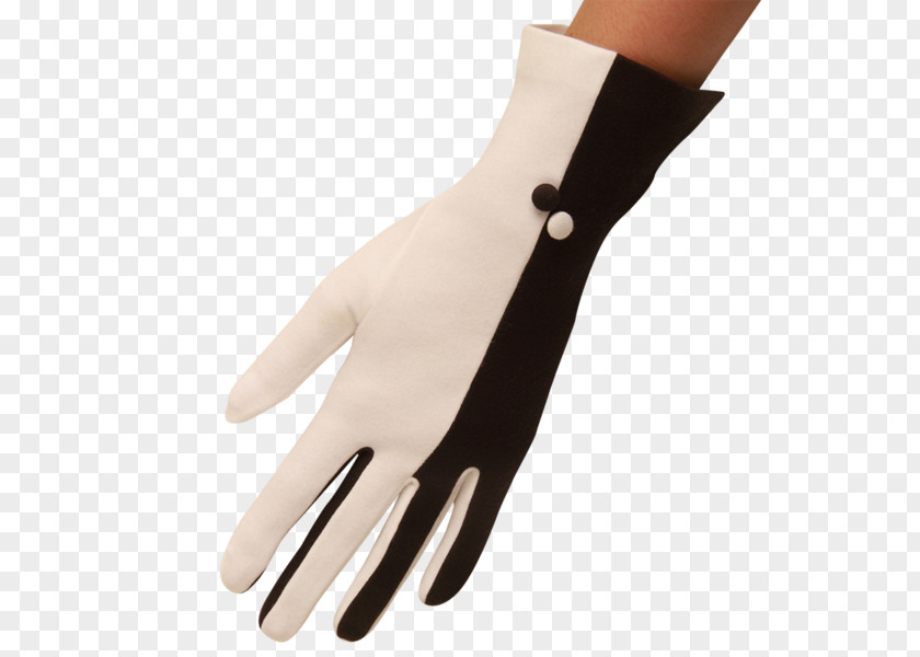 White Gloves Thumb Glove Safety PNG