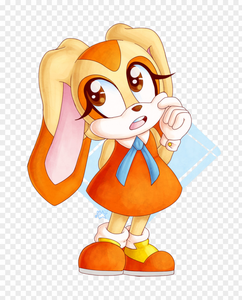 Cream Rabbit Vertebrate Figurine Mascot Clip Art PNG