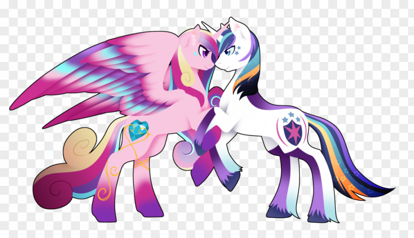 Curl Up Cadence Princess Cadance Shining Armor Pony Twilight Sparkle Luna PNG
