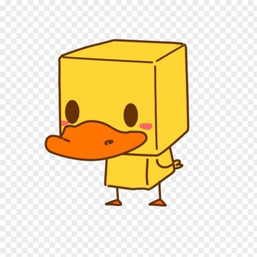 Duck Rubber Cartoon Avatar PNG